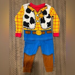 Disney Toy Story Woody Halloween Pajama Set 18M